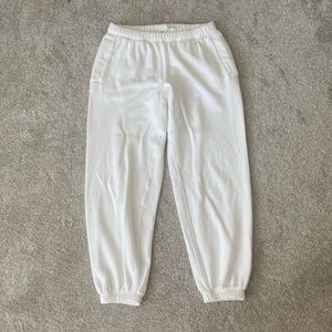 Entireworld White Track Pants